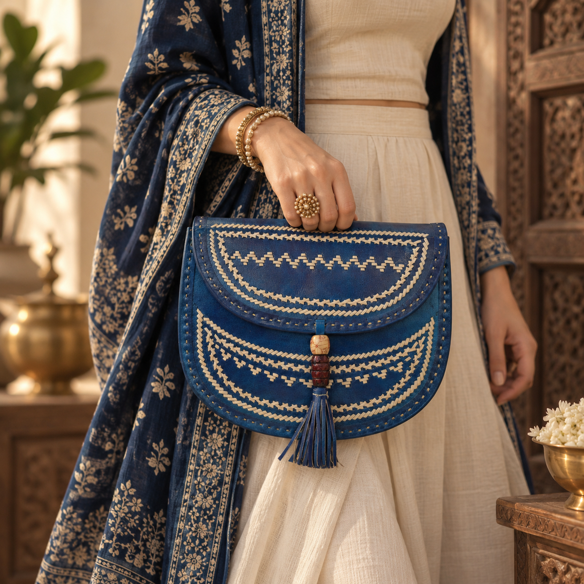 Handcrafted Leather Sling Bag